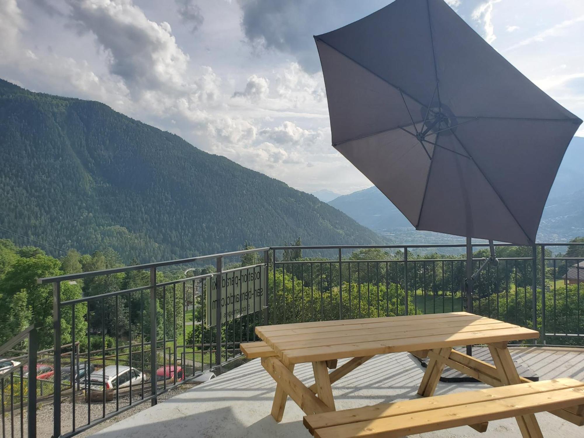 Location Paradiski San Bernardo Seez Exterior photo